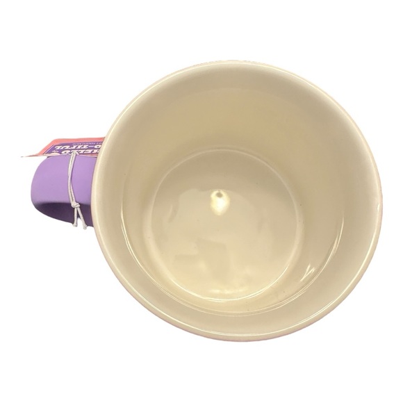 NWT Sunday Morning Purple Ghost Soft Touch Mug NEW - Picture 3 of 6